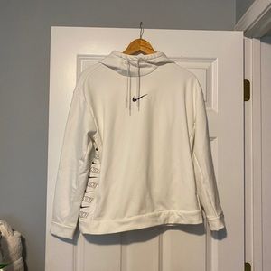 White NIKE sweatshirt